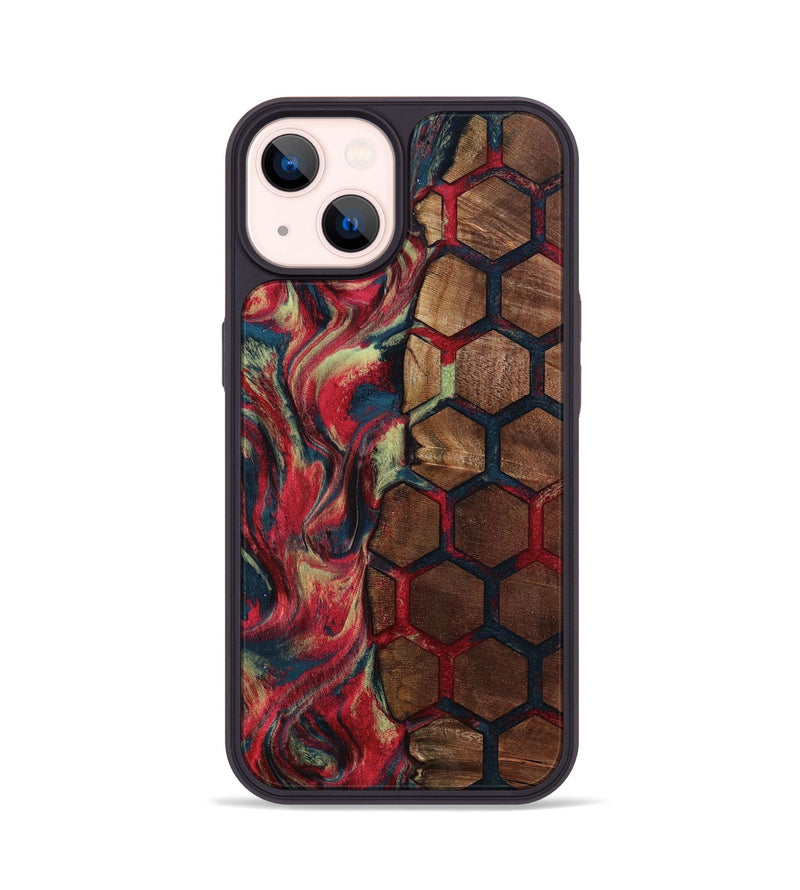 iPhone 14 Wood Phone Case - Madalyn (Pattern, 799883)