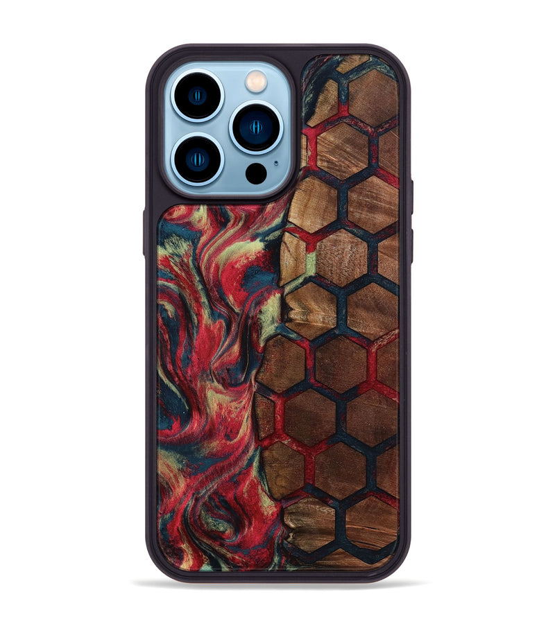 iPhone 14 Pro Max Wood Phone Case - Madalyn (Pattern, 799883)