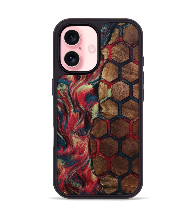iPhone 16 Wood Phone Case - Madalyn (Pattern, 799883)