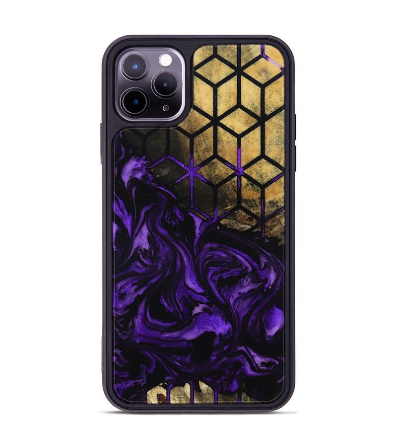 iPhone 11 Pro Max Wood Phone Case - Lizbeth (Pattern, 799884)