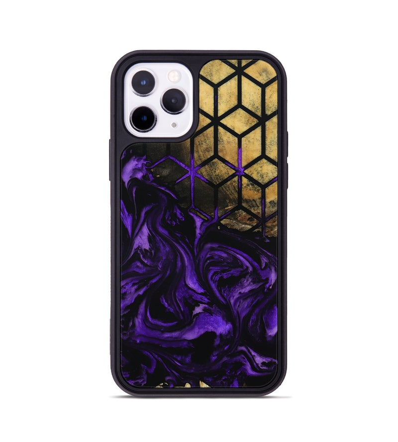 iPhone 11 Pro Wood Phone Case - Lizbeth (Pattern, 799884)