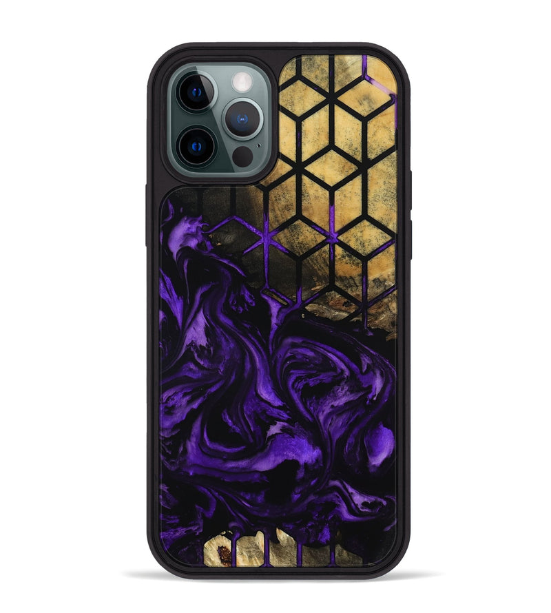 iPhone 12 Pro Max Wood Phone Case - Lizbeth (Pattern, 799884)
