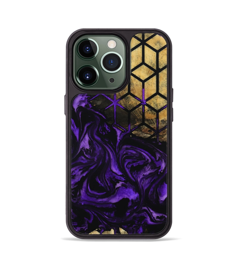 iPhone 13 Pro Wood Phone Case - Lizbeth (Pattern, 799884)