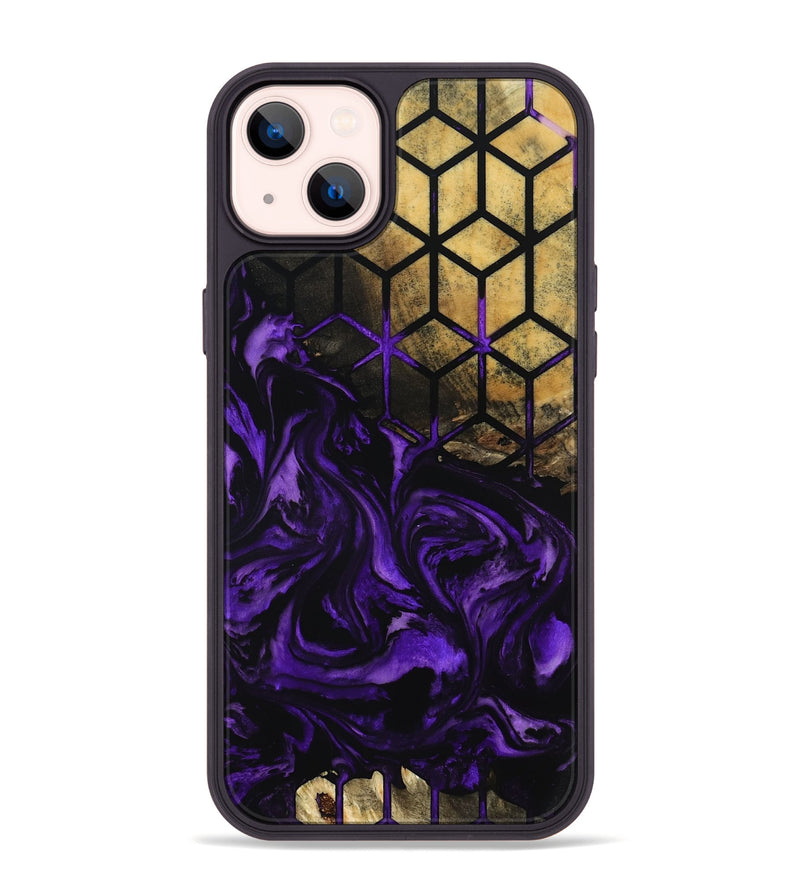 iPhone 14 Plus Wood Phone Case - Lizbeth (Pattern, 799884)