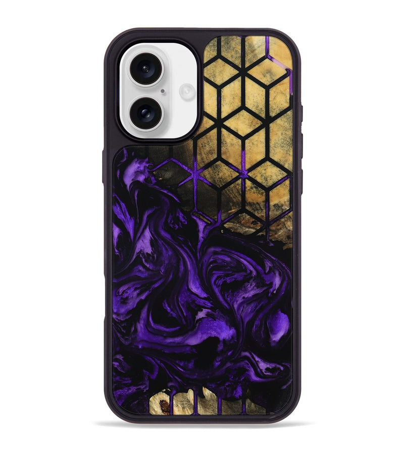 iPhone 16 Plus Wood Phone Case - Lizbeth (Pattern, 799884)