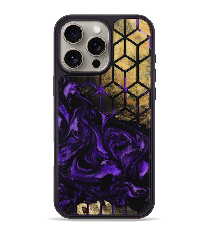 iPhone 16 Pro Max Wood Phone Case - Lizbeth (Pattern, 799884)