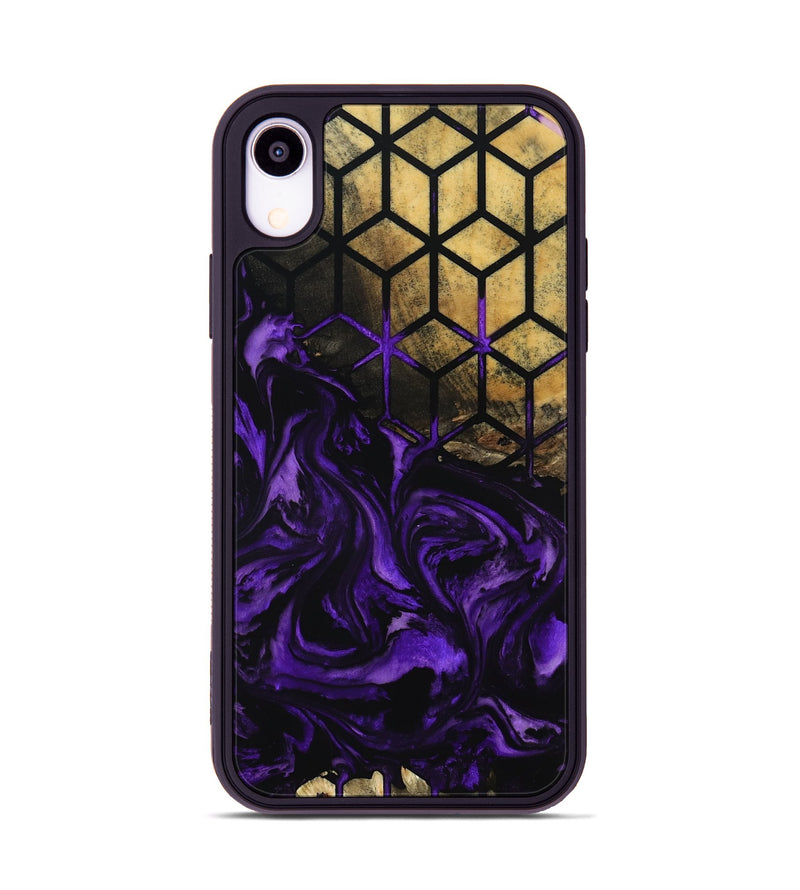 iPhone Xr Wood Phone Case - Lizbeth (Pattern, 799884)
