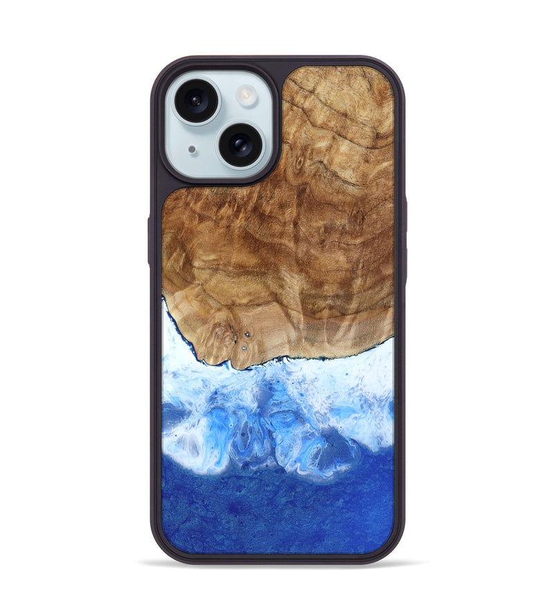 iPhone 15 Wood Phone Case - Nikole (Coastal, 799886)