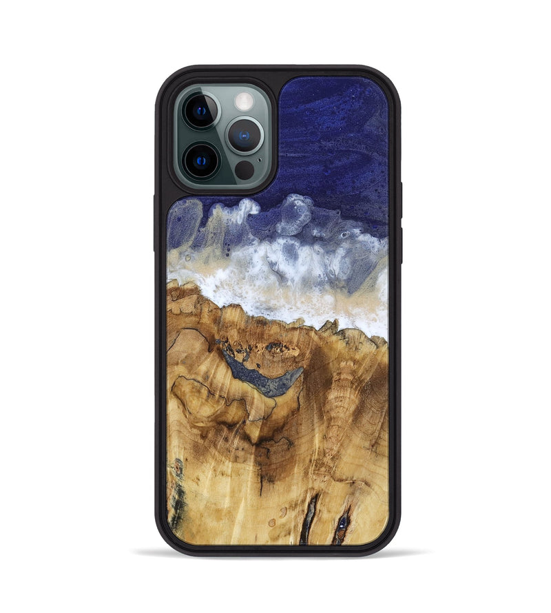 iPhone 12 Pro Wood Phone Case - Arlie (Coastal, 799888)