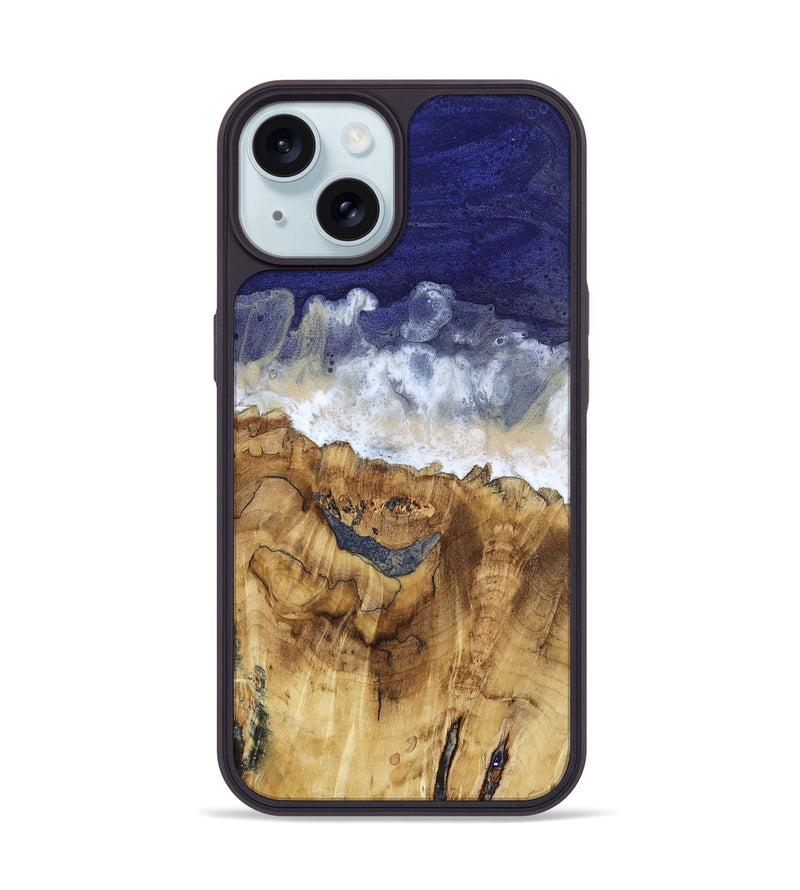 iPhone 15 Wood Phone Case - Arlie (Coastal, 799888)