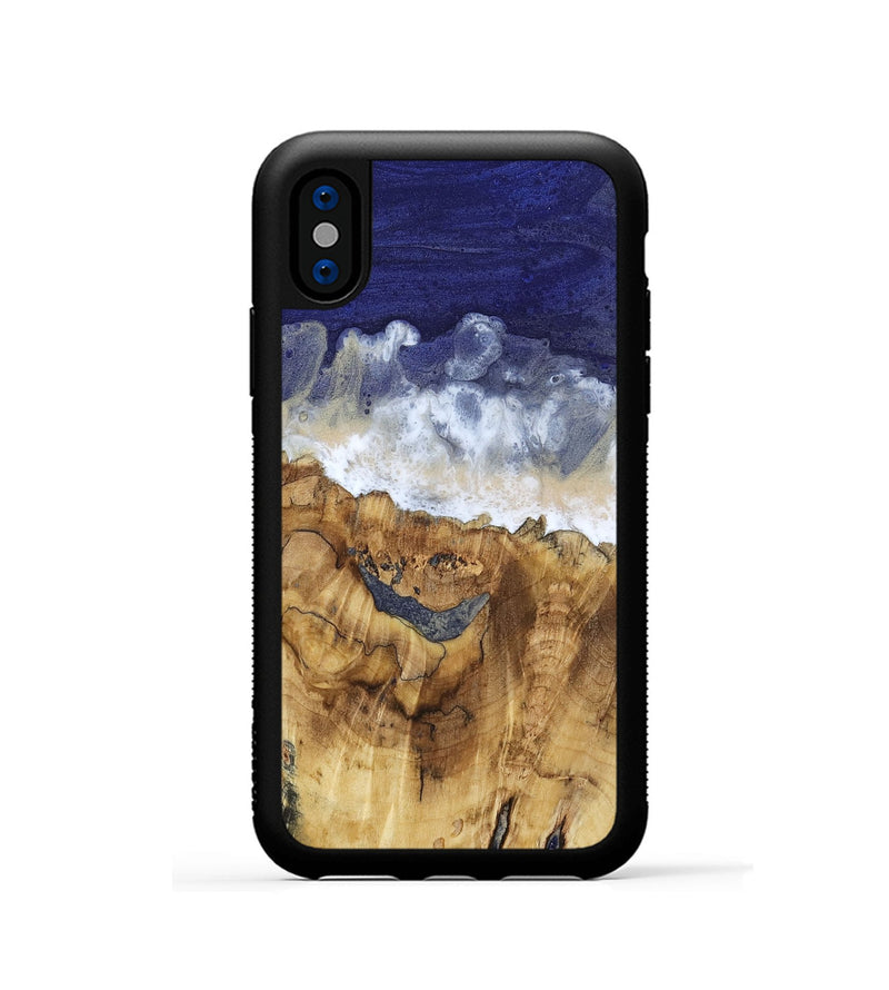 iPhone Xs Wood Phone Case - Arlie (Coastal, 799888)