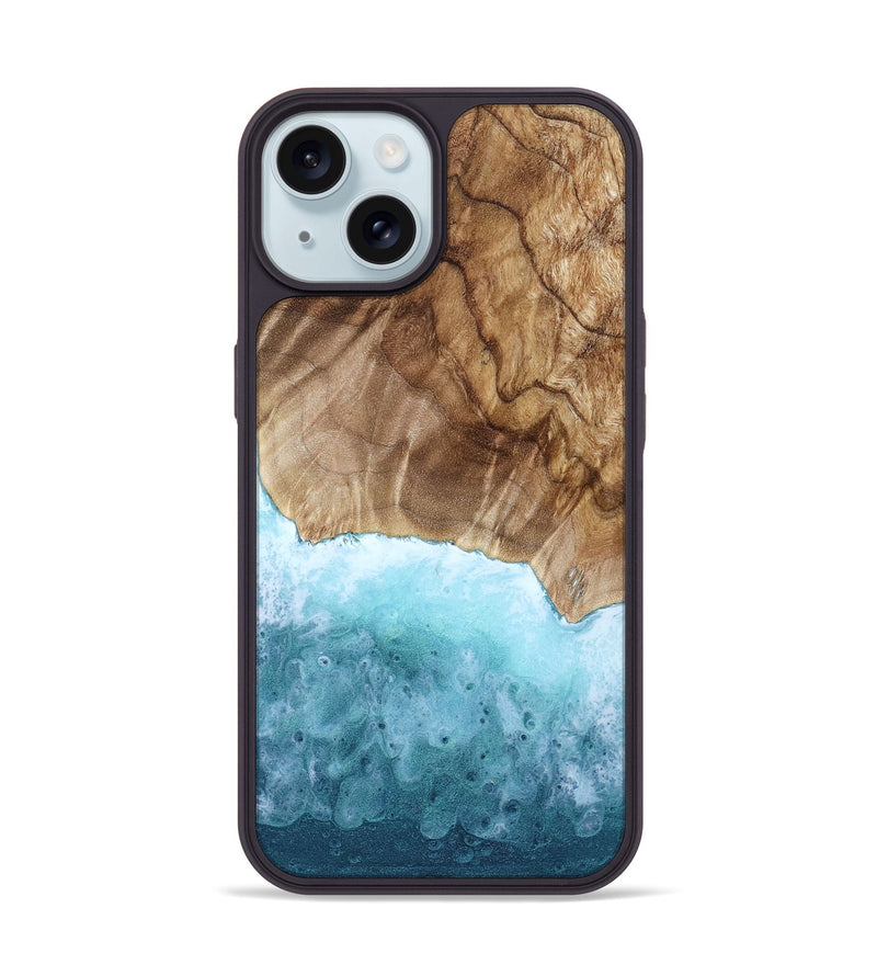 iPhone 15 Wood Phone Case - Lavonne (Coastal, 799889)