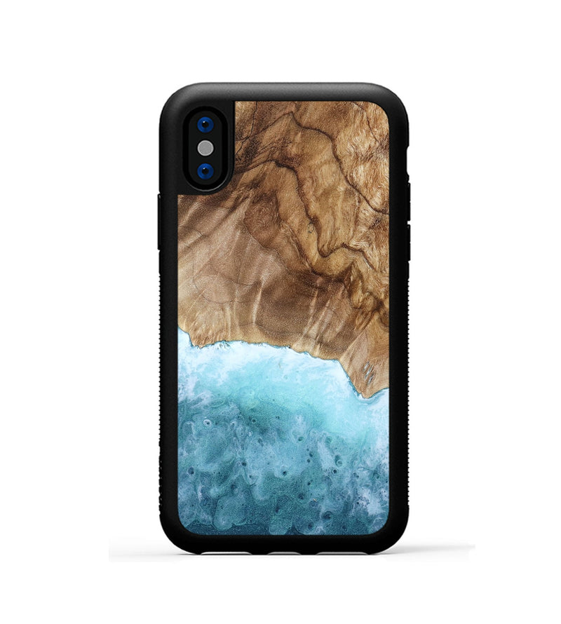 iPhone Xs Wood Phone Case - Lavonne (Coastal, 799889)