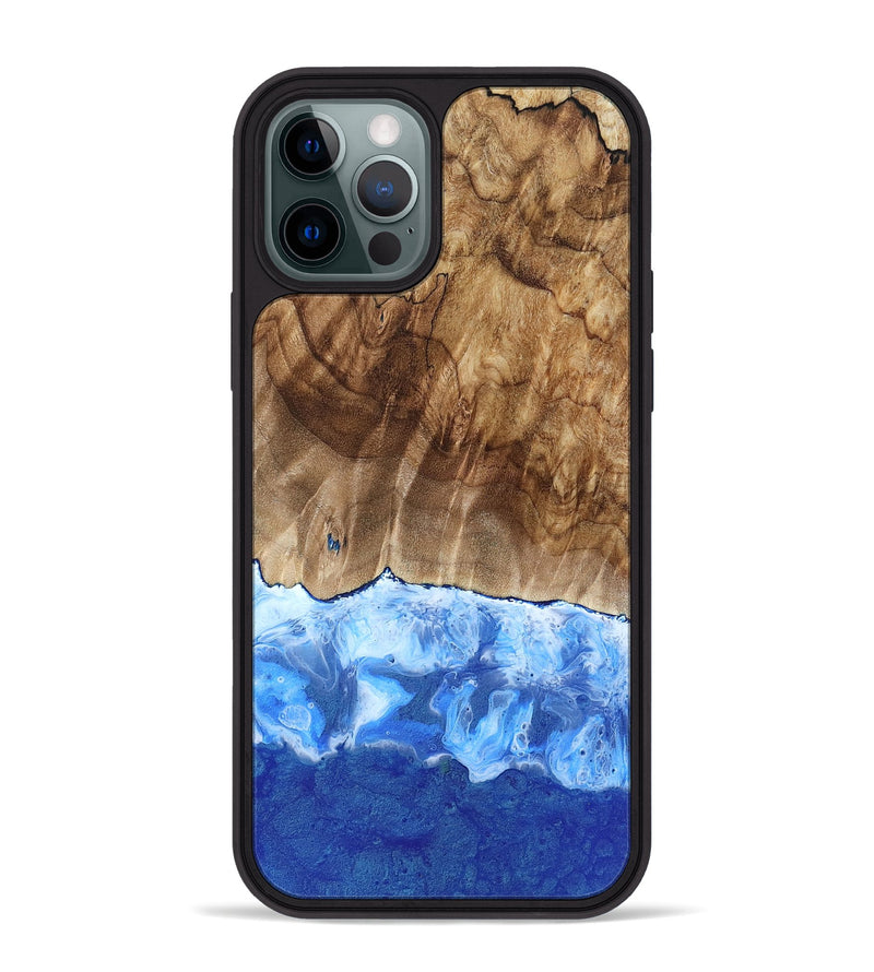 iPhone 12 Pro Max Wood Phone Case - Tamiko (Coastal, 799890)