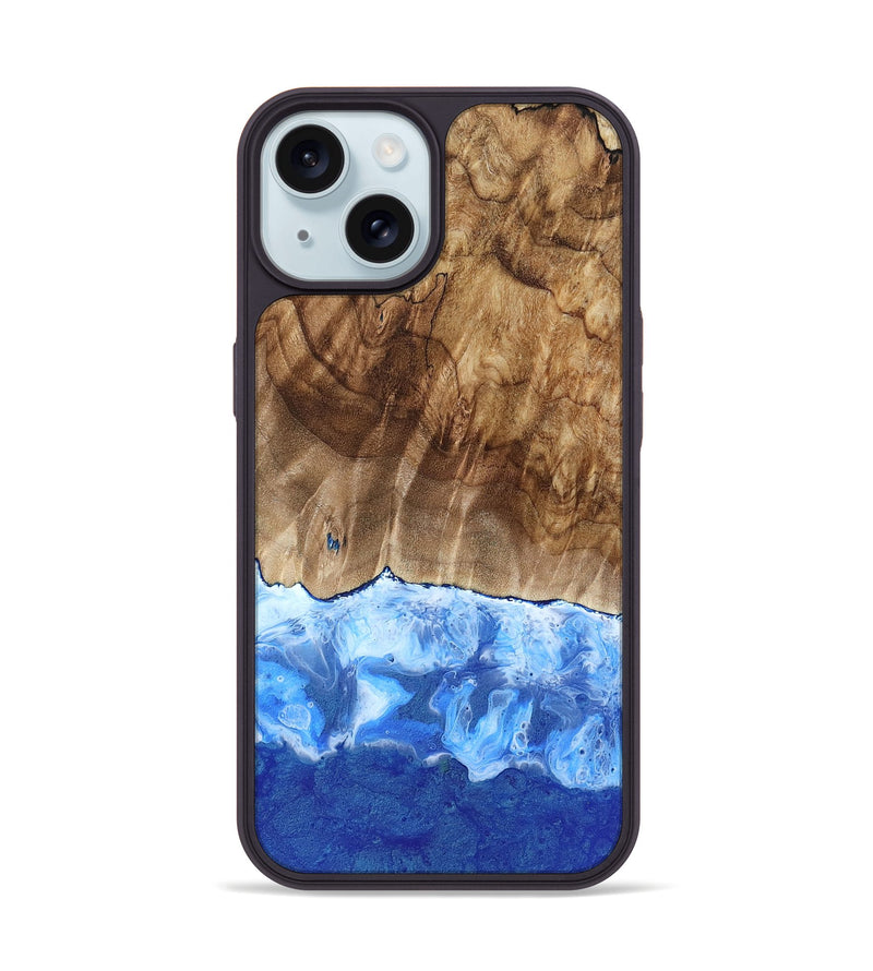 iPhone 15 Wood Phone Case - Tamiko (Coastal, 799890)