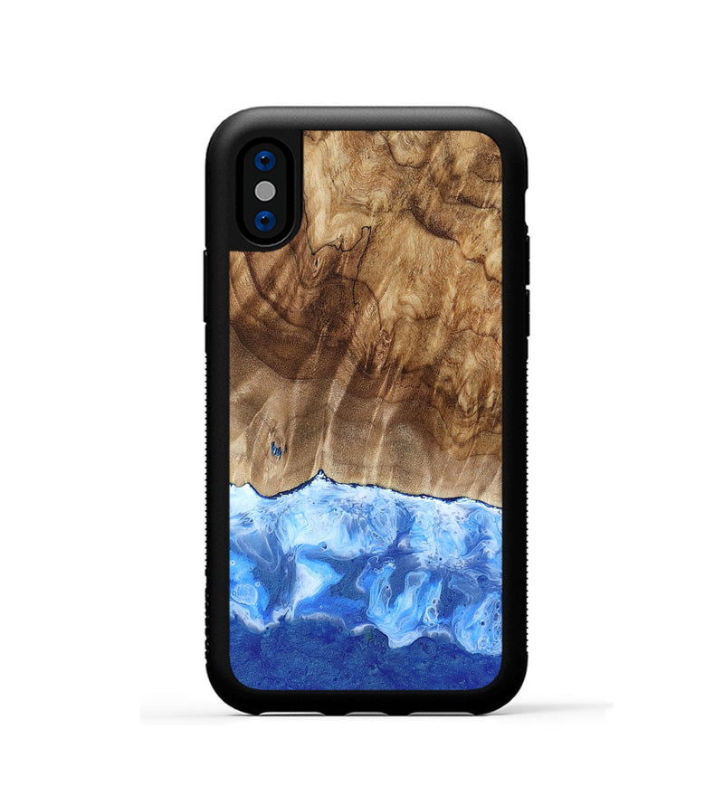 iPhone Xs Wood Phone Case - Tamiko (Coastal, 799890)