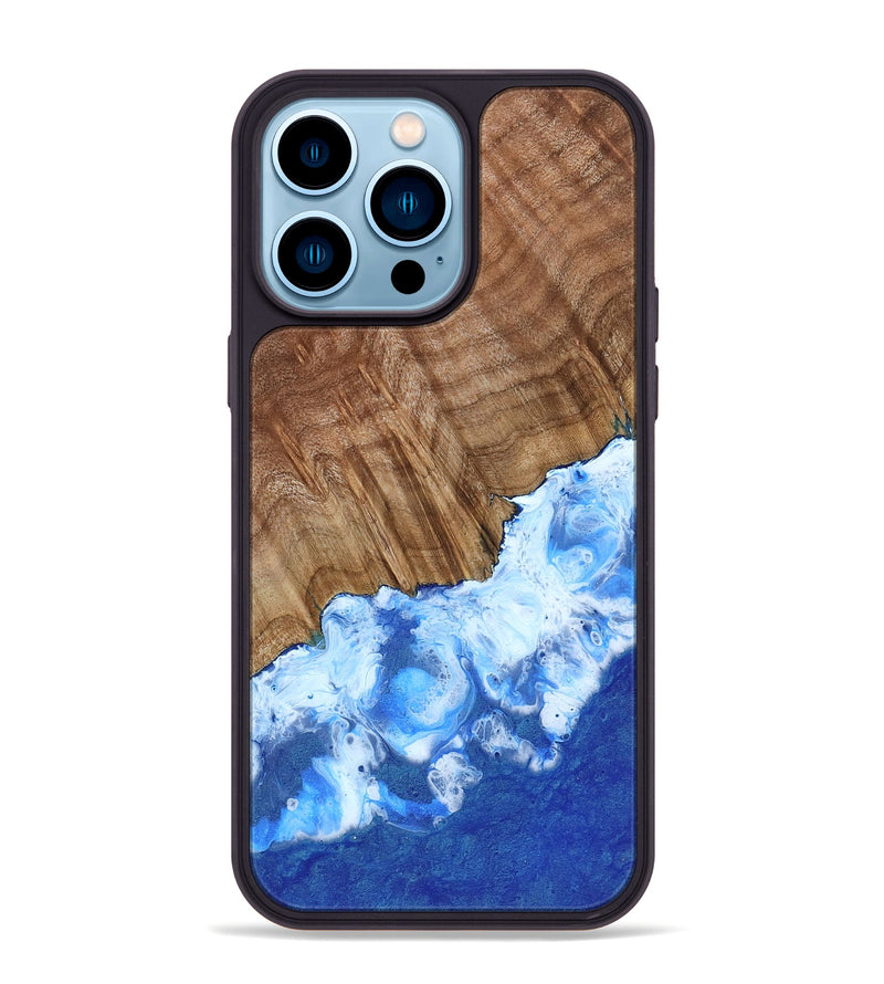 iPhone 14 Pro Max Wood Phone Case - Kadeem (Coastal, 799892)