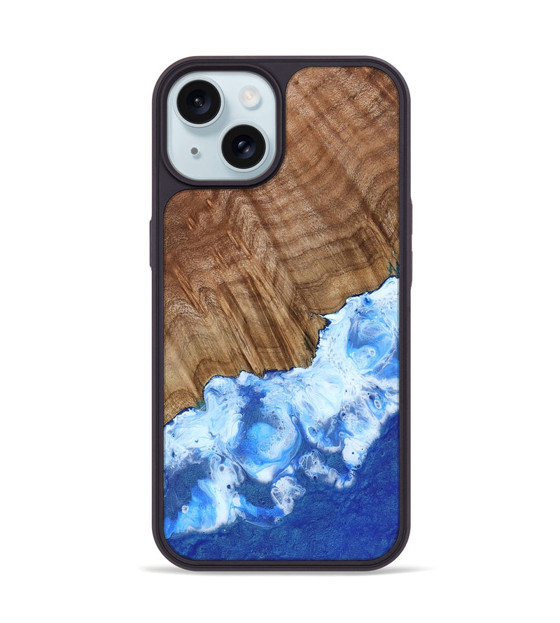 iPhone 15 Wood Phone Case - Kadeem (Coastal, 799892)