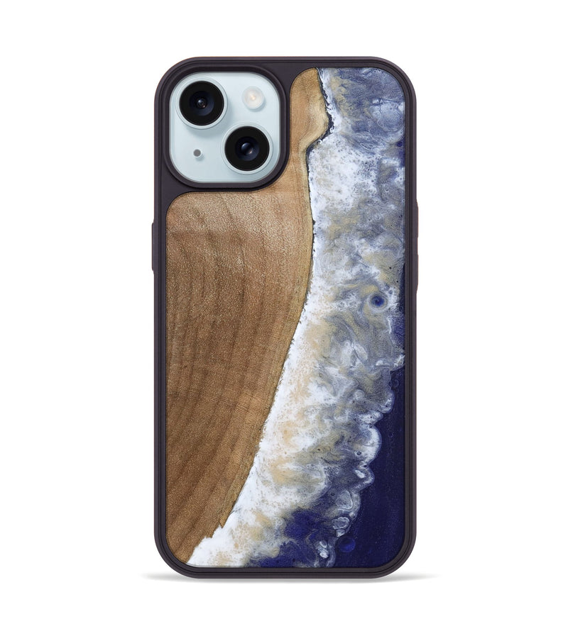 iPhone 15 Wood Phone Case - Jayme (Coastal, 799893)