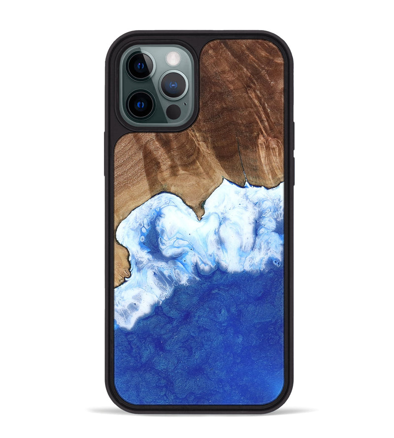 iPhone 12 Pro Max Wood Phone Case - Iyana (Coastal, 799894)