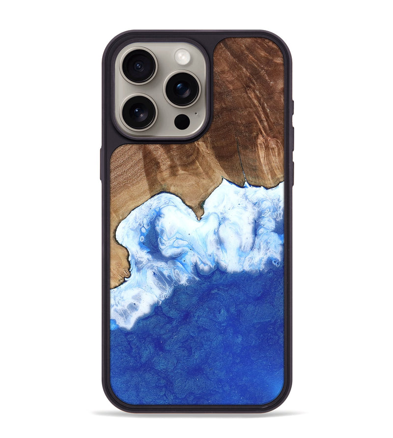 iPhone 15 Pro Max Wood Phone Case - Iyana (Coastal, 799894)