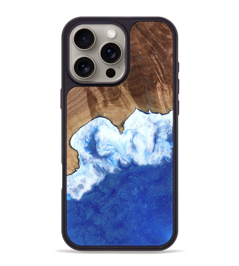 iPhone 16 Pro Max Wood Phone Case - Iyana (Coastal, 799894)