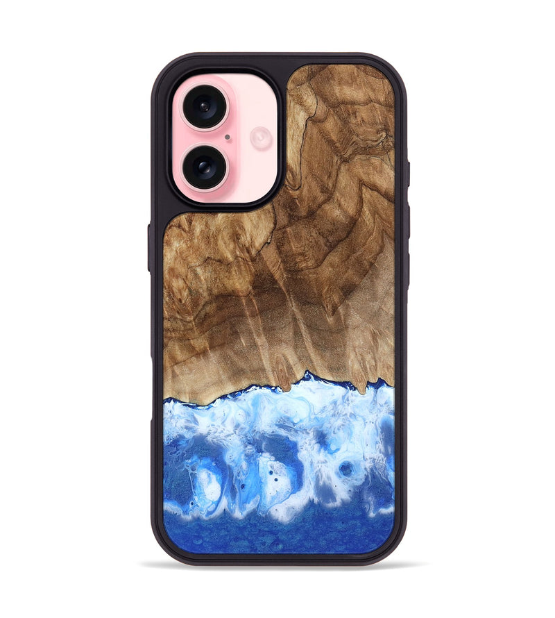 iPhone 16 Wood Phone Case - Kesha (Coastal, 799897)
