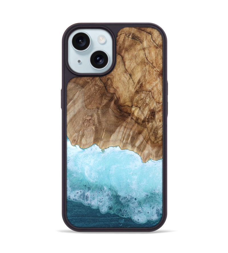 iPhone 15 Wood Phone Case - Darion (Coastal, 799898)