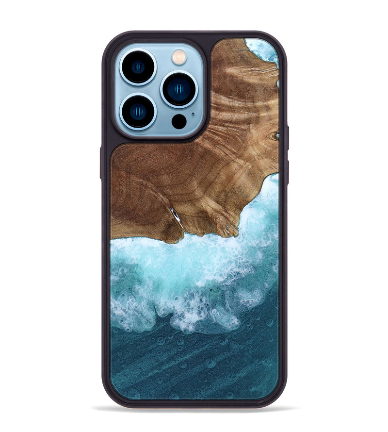 iPhone 14 Pro Max Wood Phone Case - Yareli (Coastal, 799899)