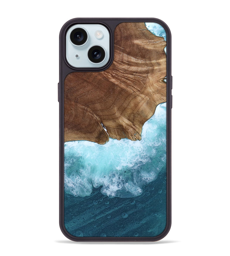 iPhone 15 Plus Wood Phone Case - Yareli (Coastal, 799899)