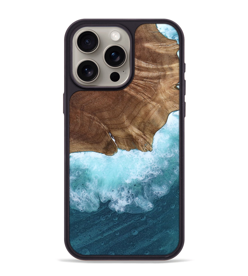 iPhone 15 Pro Max Wood Phone Case - Yareli (Coastal, 799899)