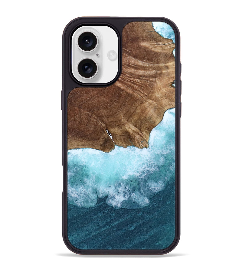 iPhone 16 Plus Wood Phone Case - Yareli (Coastal, 799899)