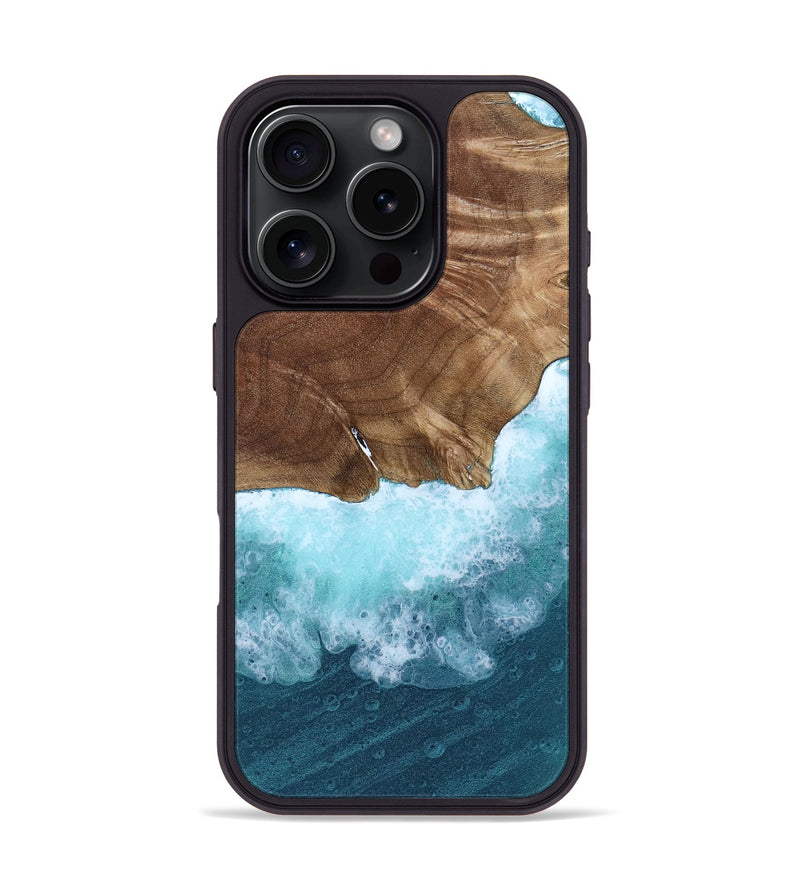 iPhone 16 Pro Wood Phone Case - Yareli (Coastal, 799899)