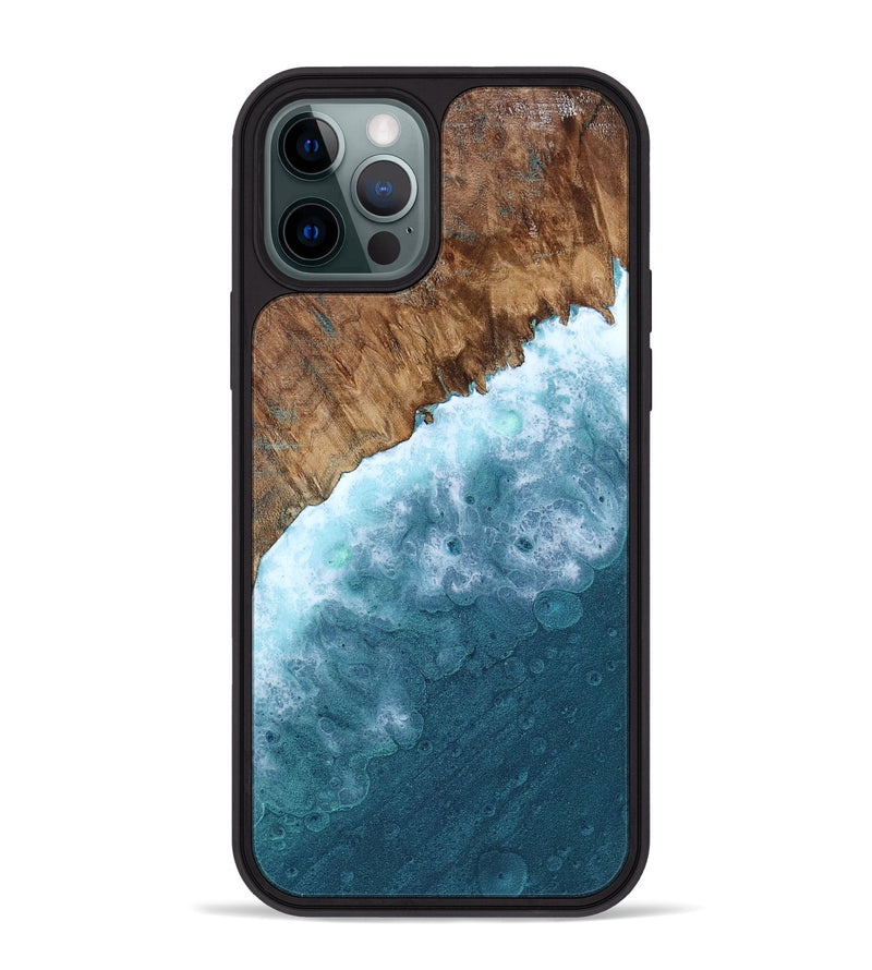 iPhone 12 Pro Max Wood Phone Case - Myrtie (Coastal, 799902)