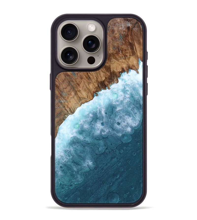 iPhone 16 Pro Max Wood Phone Case - Myrtie (Coastal, 799902)