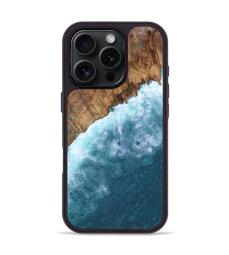 iPhone 16 Pro Wood Phone Case - Myrtie (Coastal, 799902)