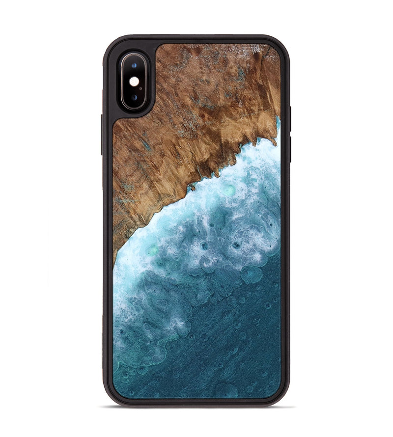 iPhone Xs Max Wood Phone Case - Myrtie (Coastal, 799902)