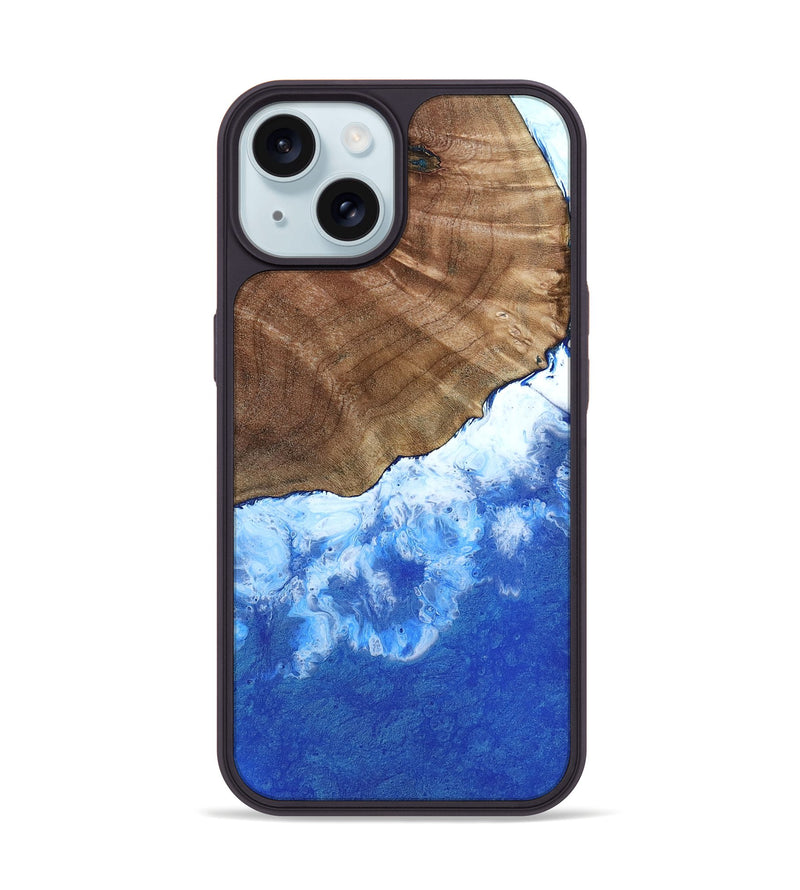 iPhone 15 Wood Phone Case - Cassius (Coastal, 799903)