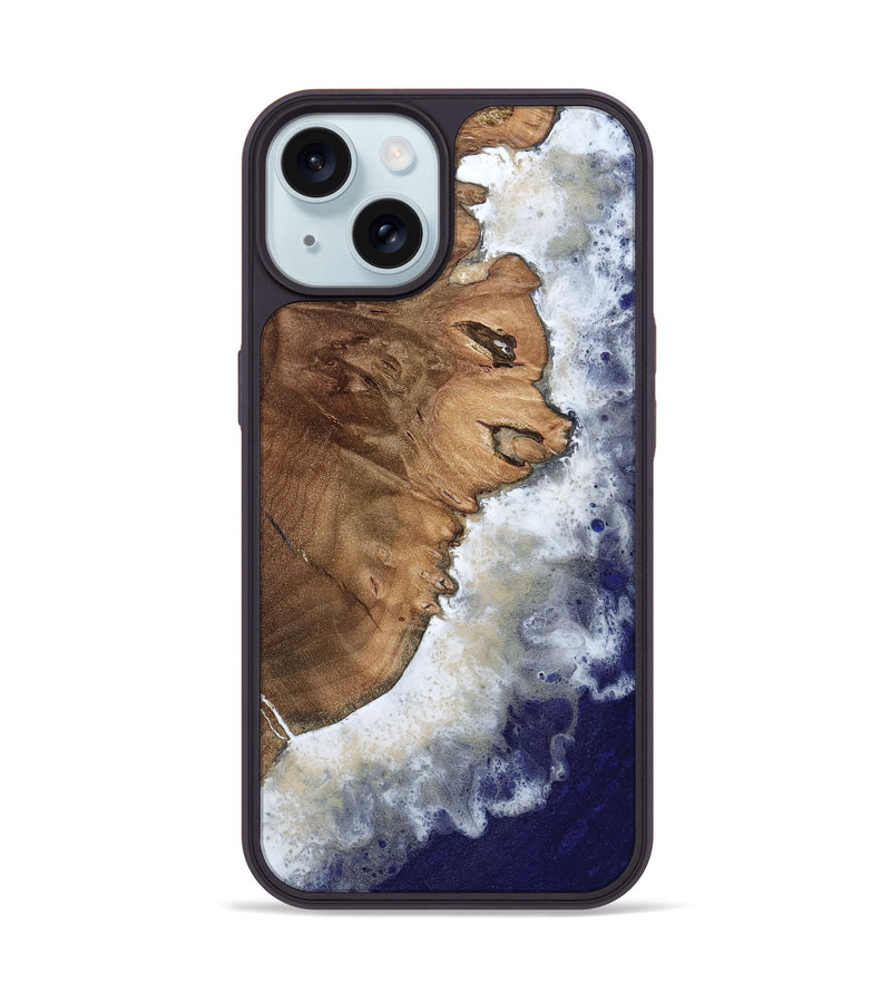 iPhone 15 Wood Phone Case - Eda (Coastal, 799905)