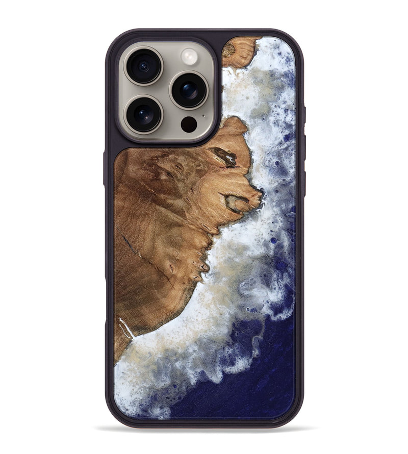 iPhone 16 Pro Max Wood Phone Case - Eda (Coastal, 799905)