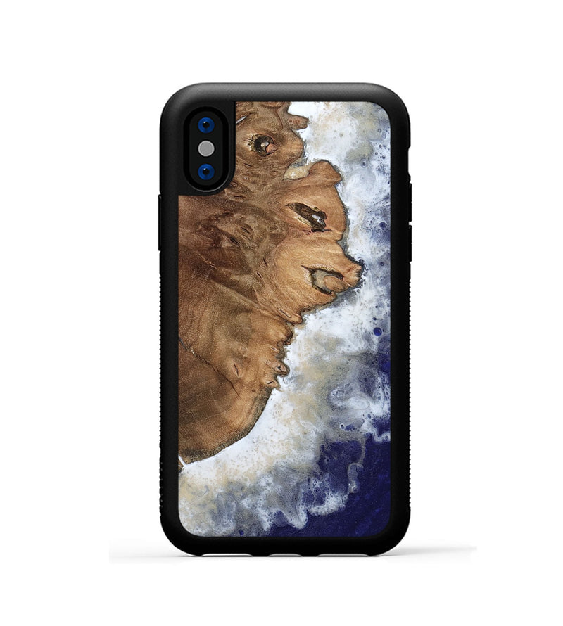 iPhone Xs Wood Phone Case - Eda (Coastal, 799905)