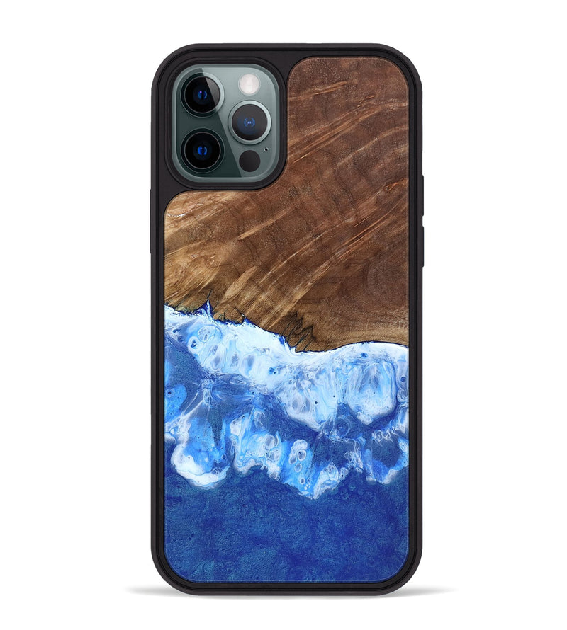 iPhone 12 Pro Max Wood Phone Case - Alayah (Coastal, 799907)