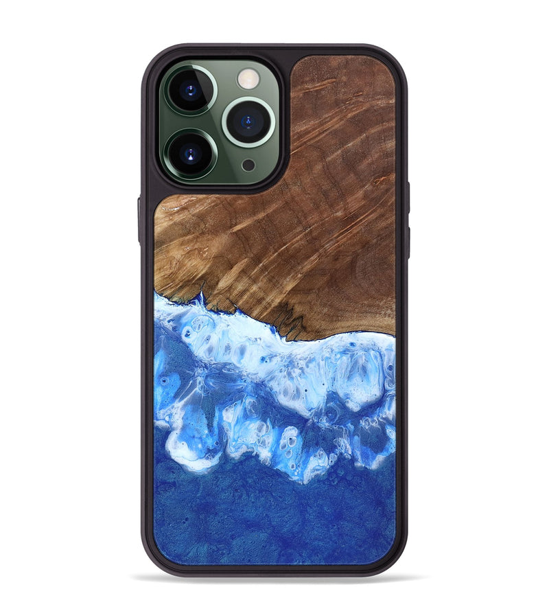 iPhone 13 Pro Max Wood Phone Case - Alayah (Coastal, 799907)