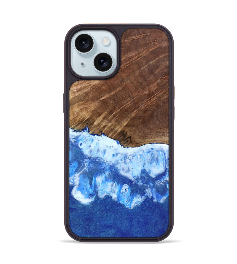 iPhone 15 Wood Phone Case - Alayah (Coastal, 799907)