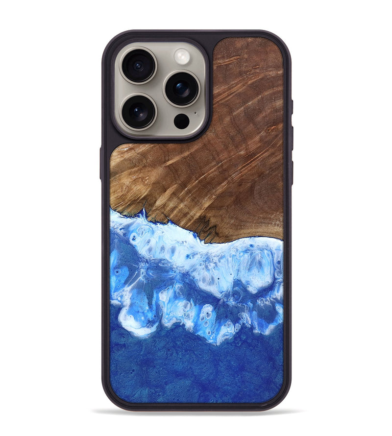 iPhone 15 Pro Max Wood Phone Case - Alayah (Coastal, 799907)
