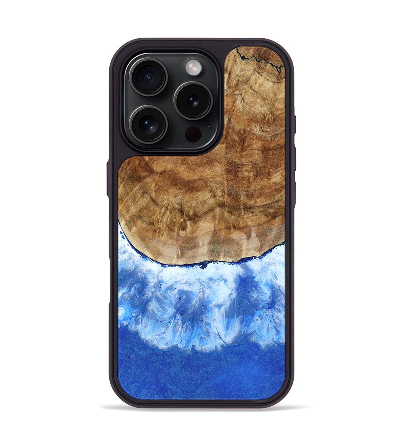 iPhone 16 Pro Wood Phone Case - Mollie (Coastal, 799908)