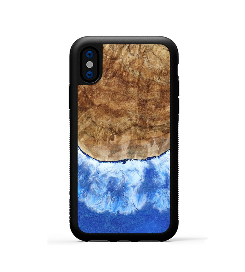 iPhone Xs Wood Phone Case - Mollie (Coastal, 799908)