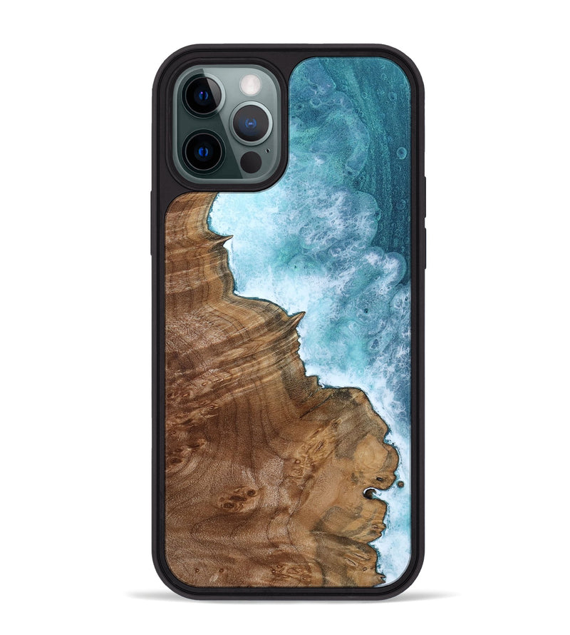 iPhone 12 Pro Max Wood Phone Case - Ashtyn (Coastal, 799911)