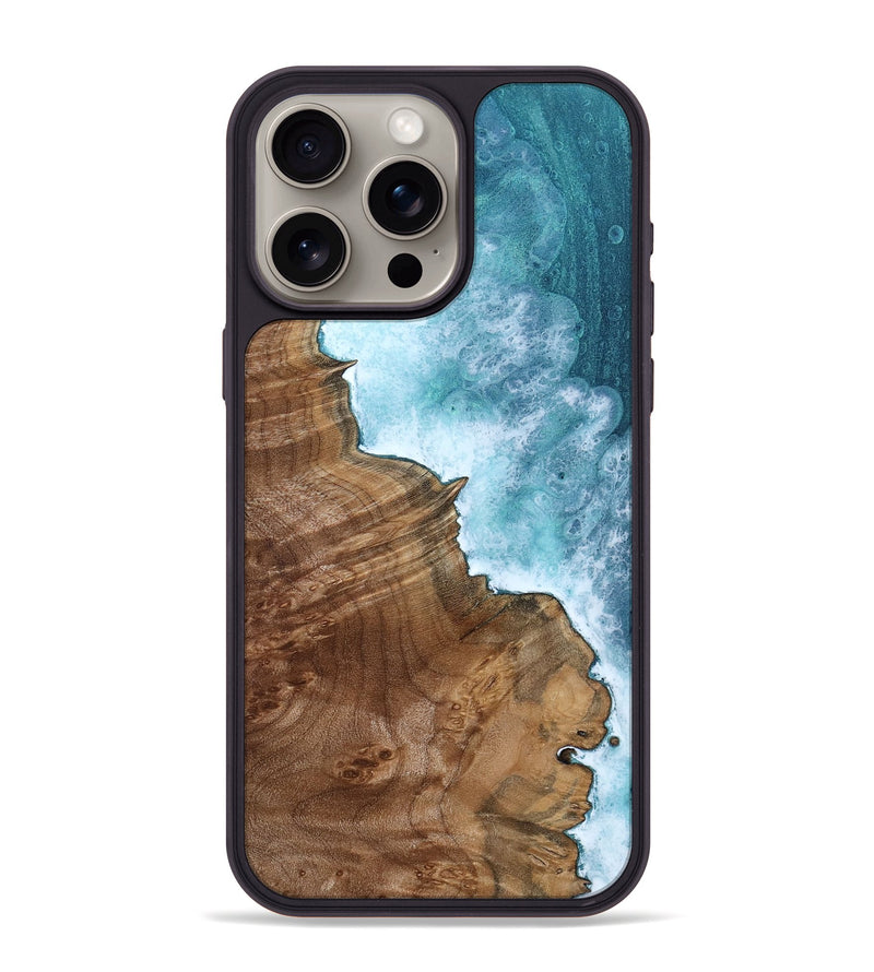 iPhone 15 Pro Max Wood Phone Case - Ashtyn (Coastal, 799911)