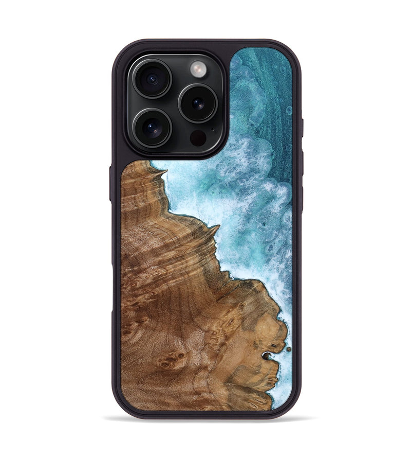 iPhone 16 Pro Wood Phone Case - Ashtyn (Coastal, 799911)